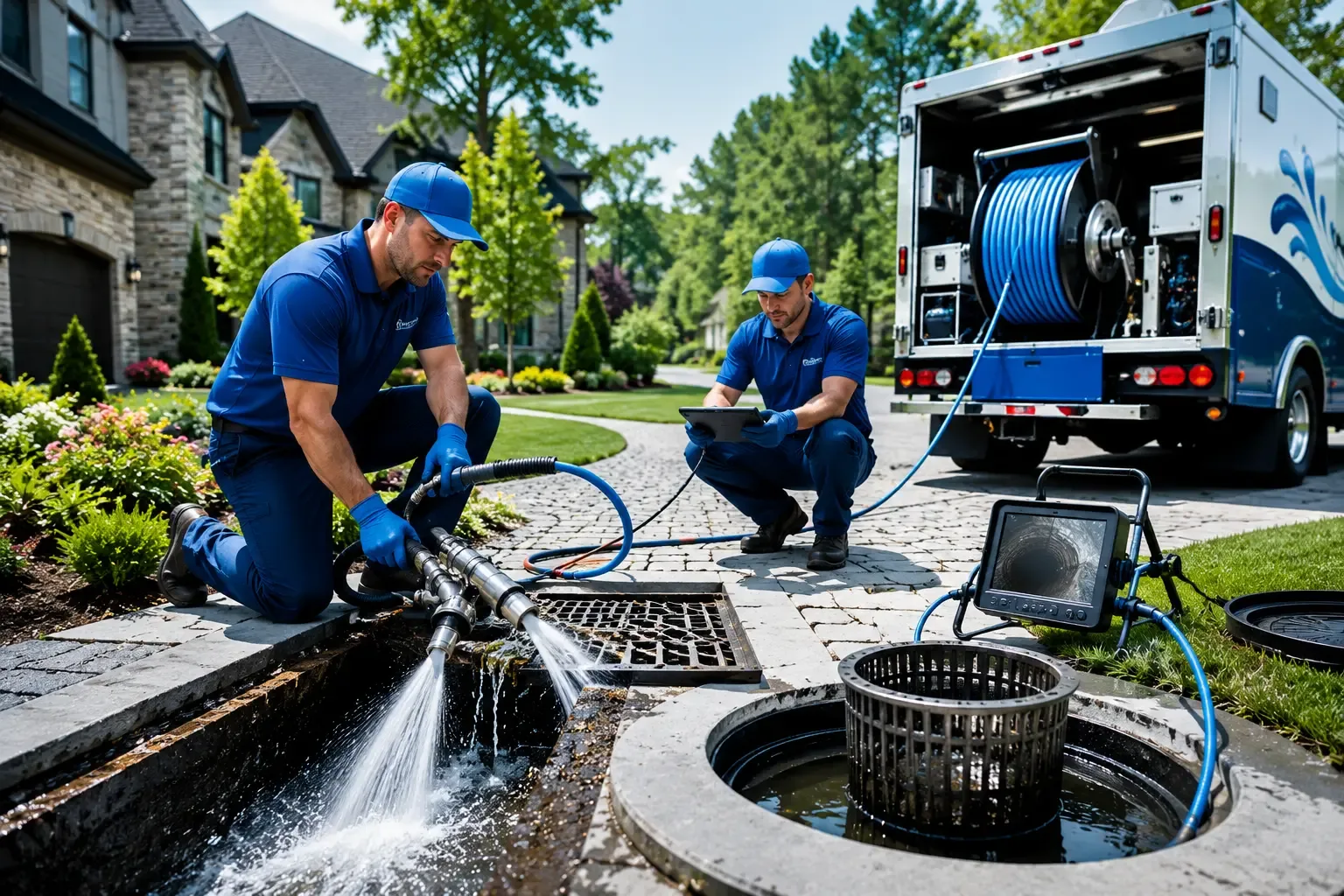 Local outdoor drain cleaning professionals in Charlotteville, NY